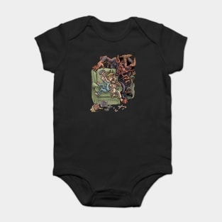 Krampus Baby Bodysuit